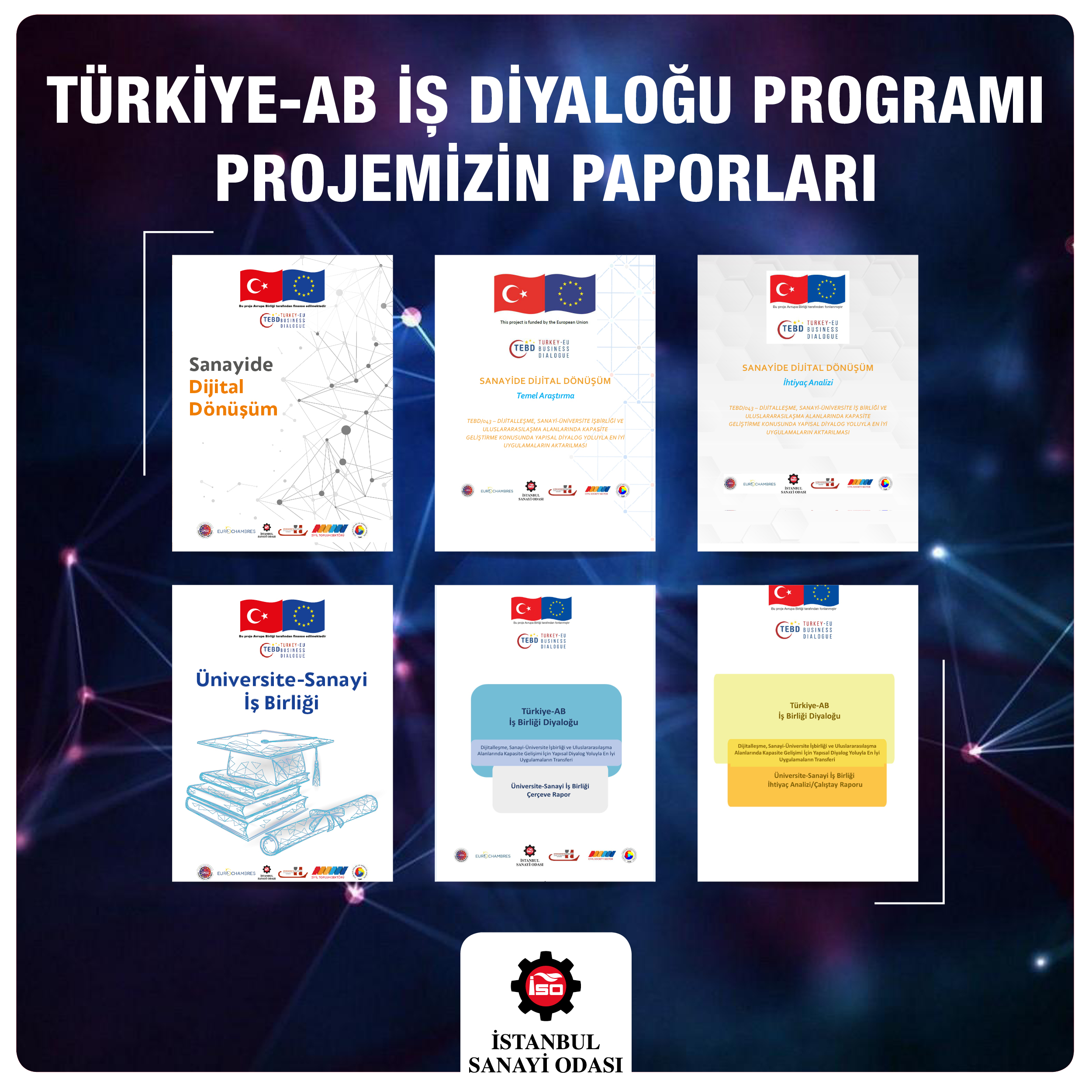 Türkiye – AB İş Dünyası Diyaloğu (TEBD) Programı, “Dijitalleşme ve Üniversite – Sanayi İşbirliği Alanlarında En İyi Uygulamaların Transferi Projesi” Kitapçıkları